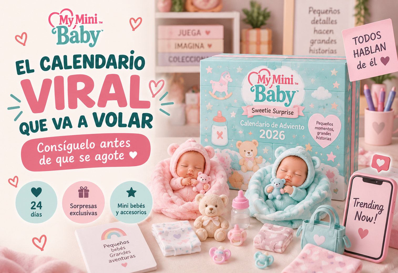calendario de adviento my mini baby